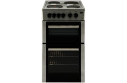 Beko BD533AS Double Electric Cooker - Silver.